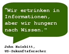 Info-Hunger-Wissen-Zitat